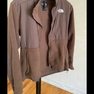 North Face fleece Brown Ladies Large